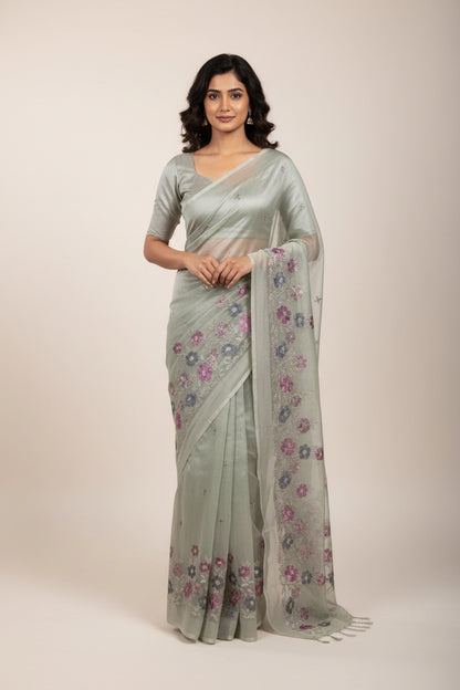 Tussar Silk Saree.