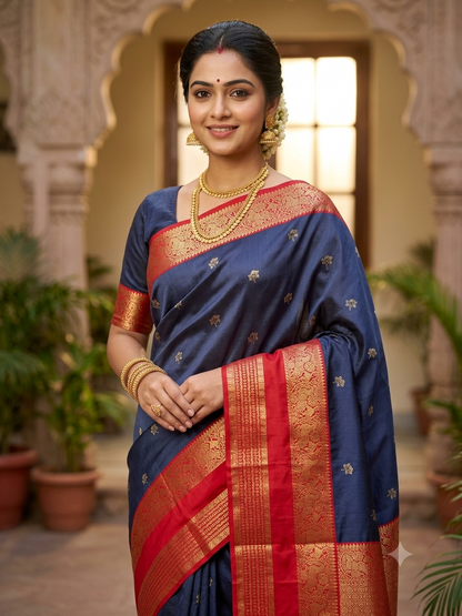 Kanchi Mix Silk Saree