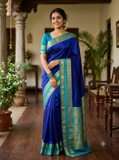 Pure Mysore Silk Saree.