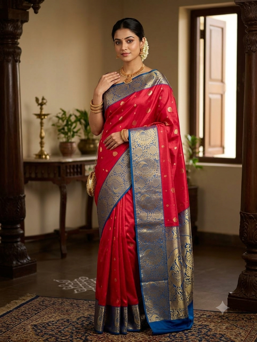 Pure Kanchipuram Silk Saree