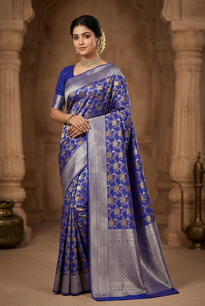 Kanchi Mix Silk Saree