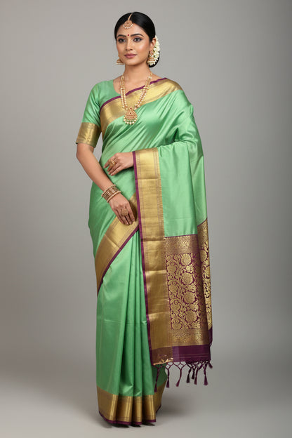 Pure Mysore Silk Saree ( 60 Grams )