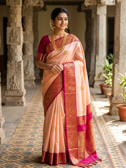 Pure Kanchipuram Silk Saree