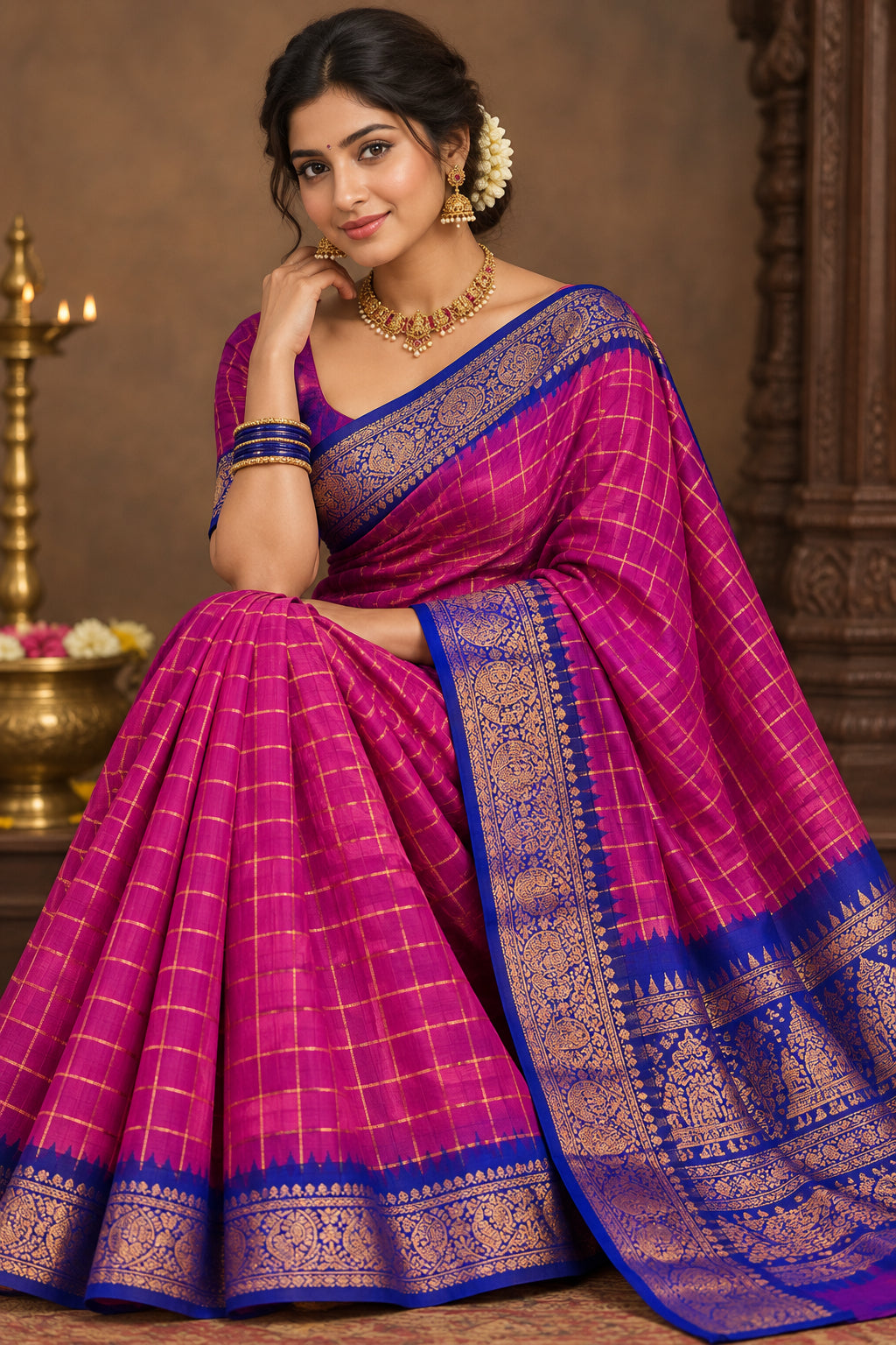 Pure Cotton Silk Saree