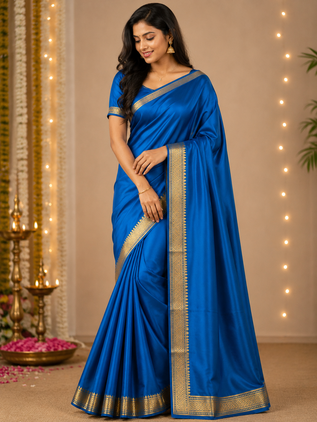 Pure Mysore Silk Saree.