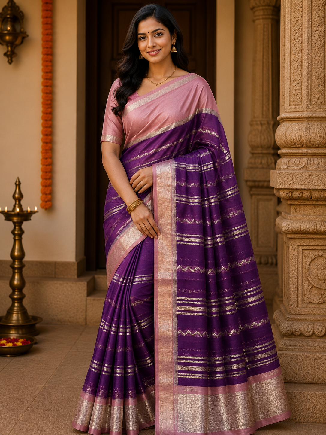 Artificial / Mix Crape Sarees