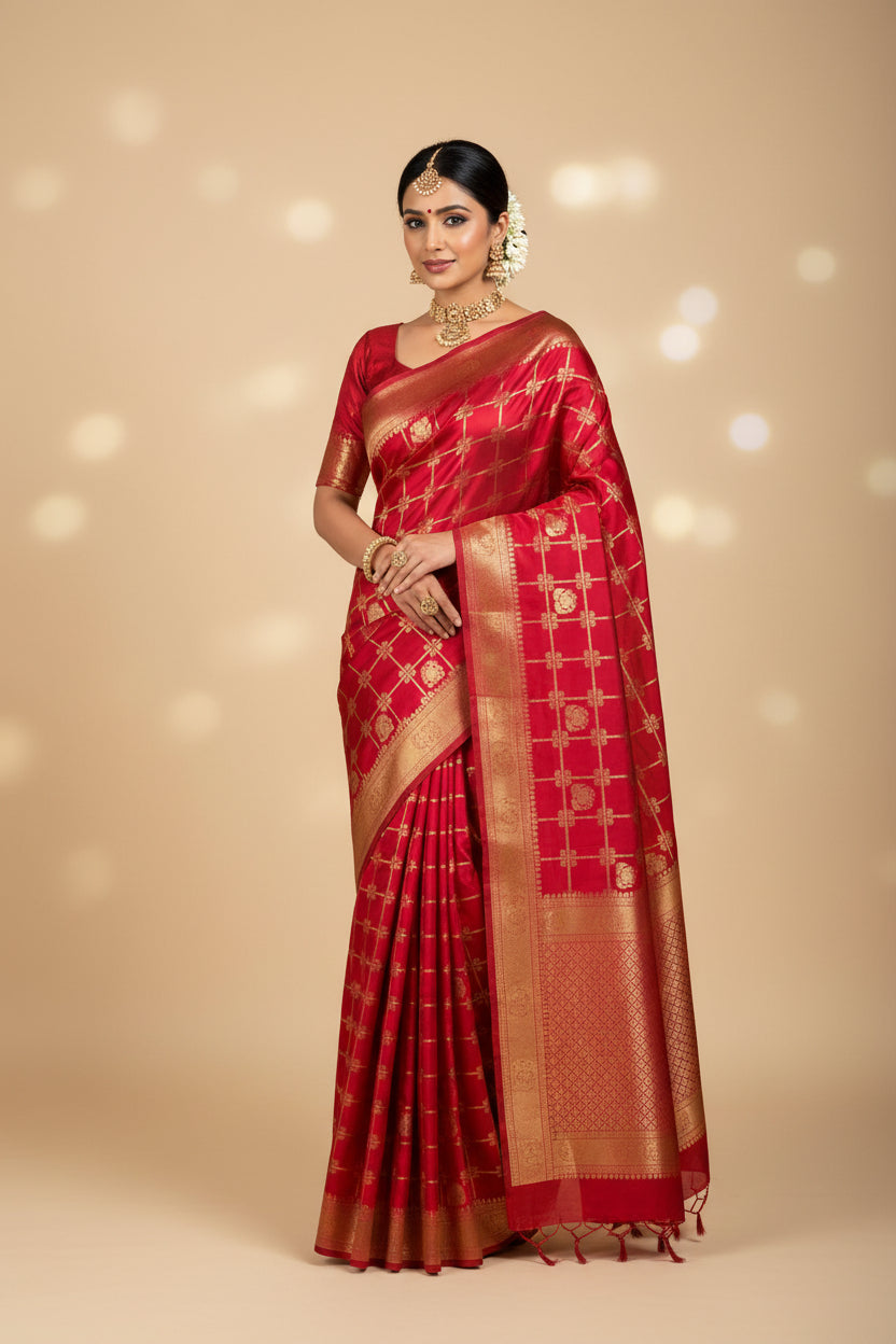 Pure Mysore Silk Saree.