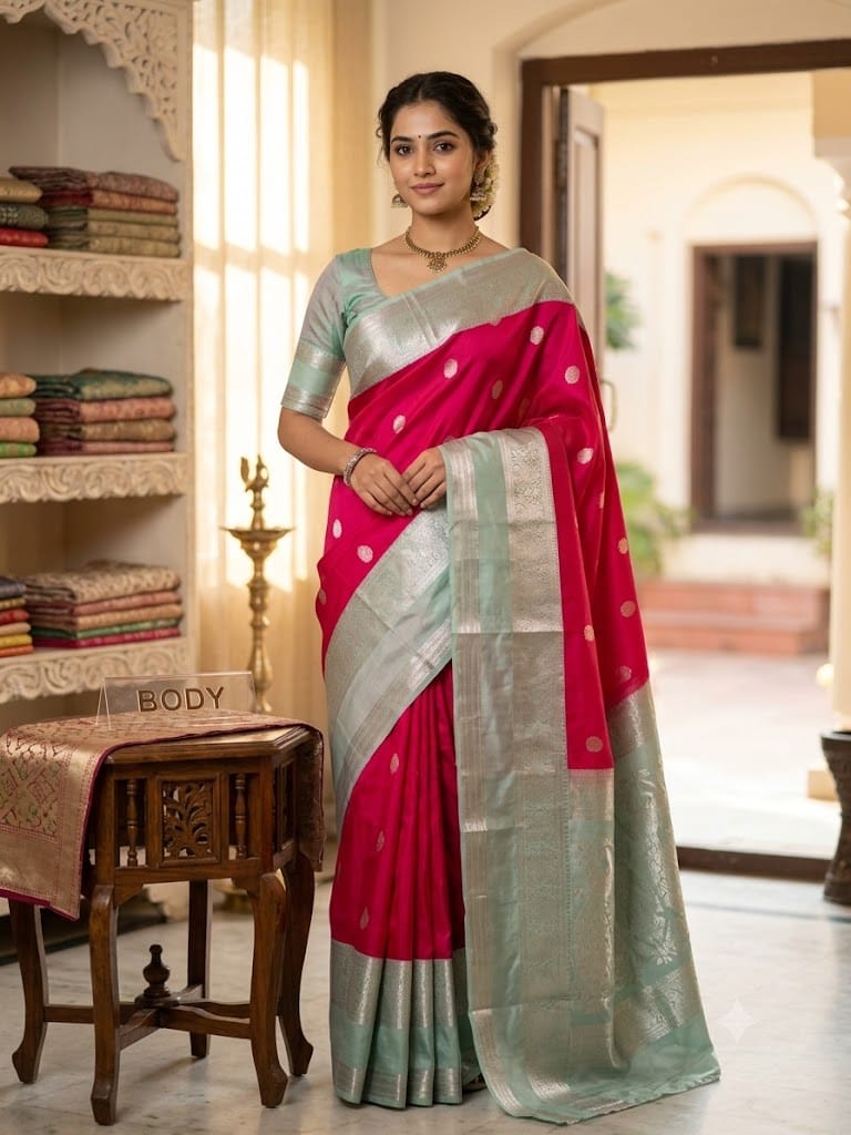 Pure Kanchipuram Silk Saree