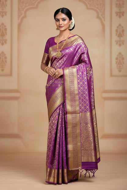 Pure Kanchipuram Silk Saree