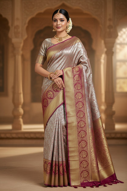 Pure Kanchipuram Silk Saree
