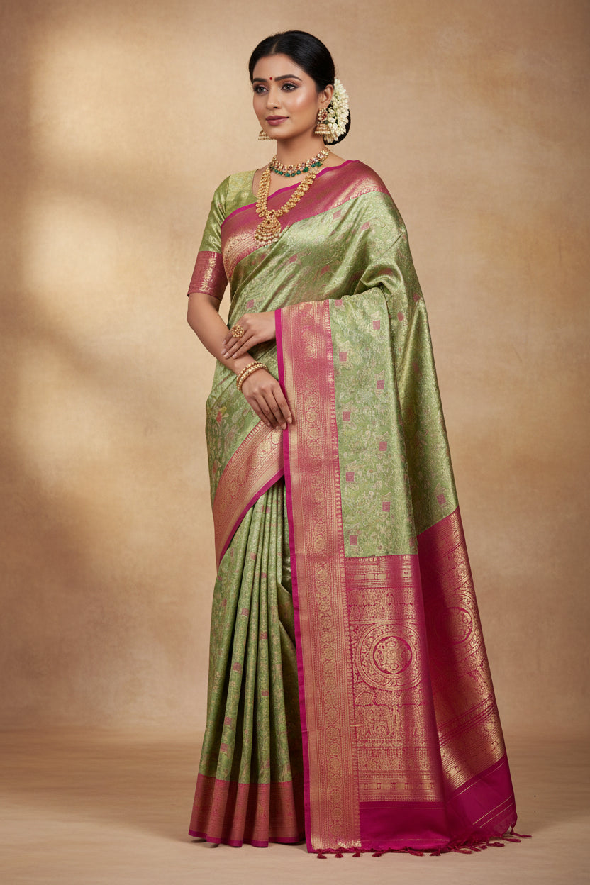 Pure Kanchipuram Silk Saree