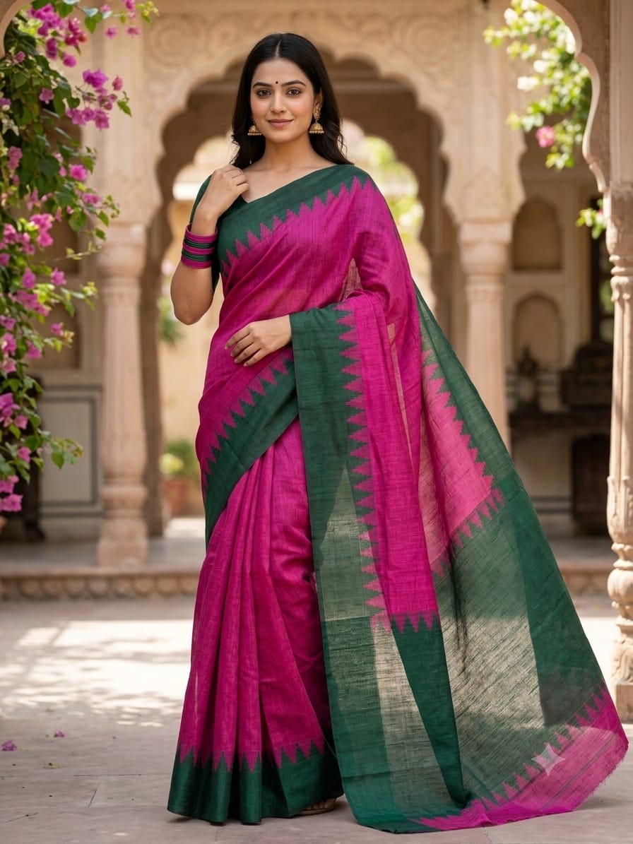 Pure Cotton Silk Saree