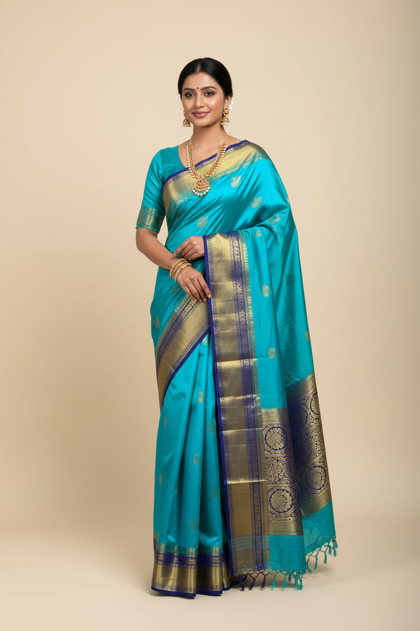 Pure Kanchipuram Silk Saree