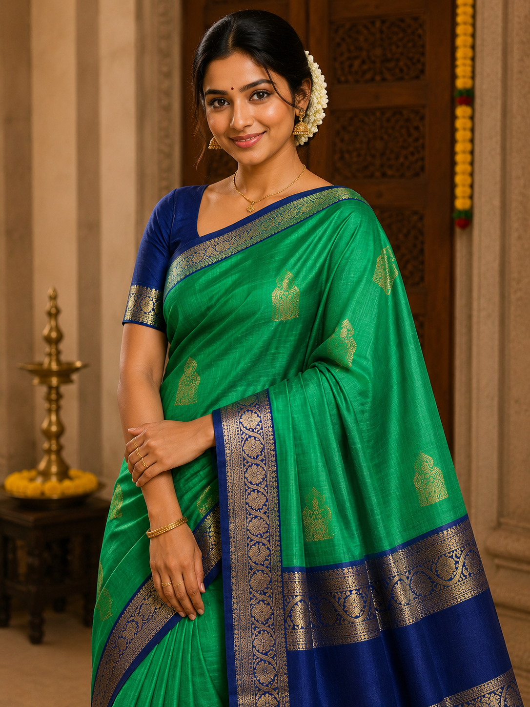 Pure Kanchipuram Silk Saree