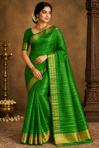 Pure Mysore Silk Saree ( 60 Grams )