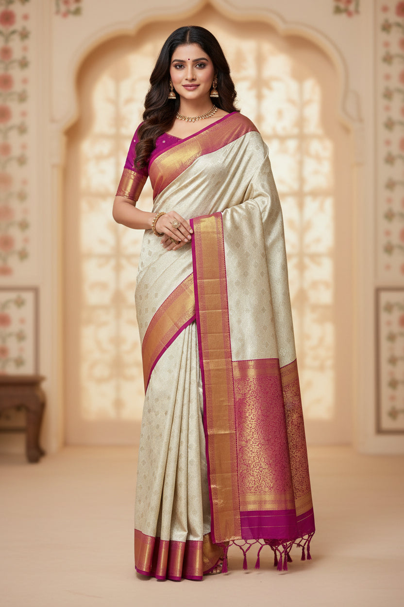 Pure Kanchipuram Silk Saree