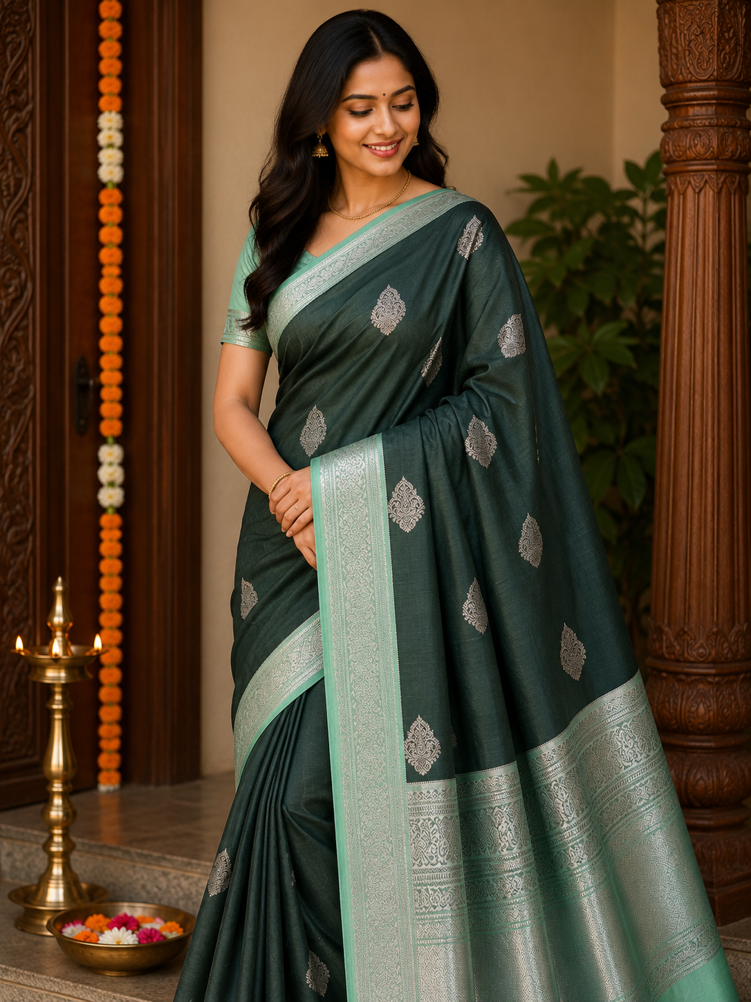 Pure Kanchipuram Silk Saree