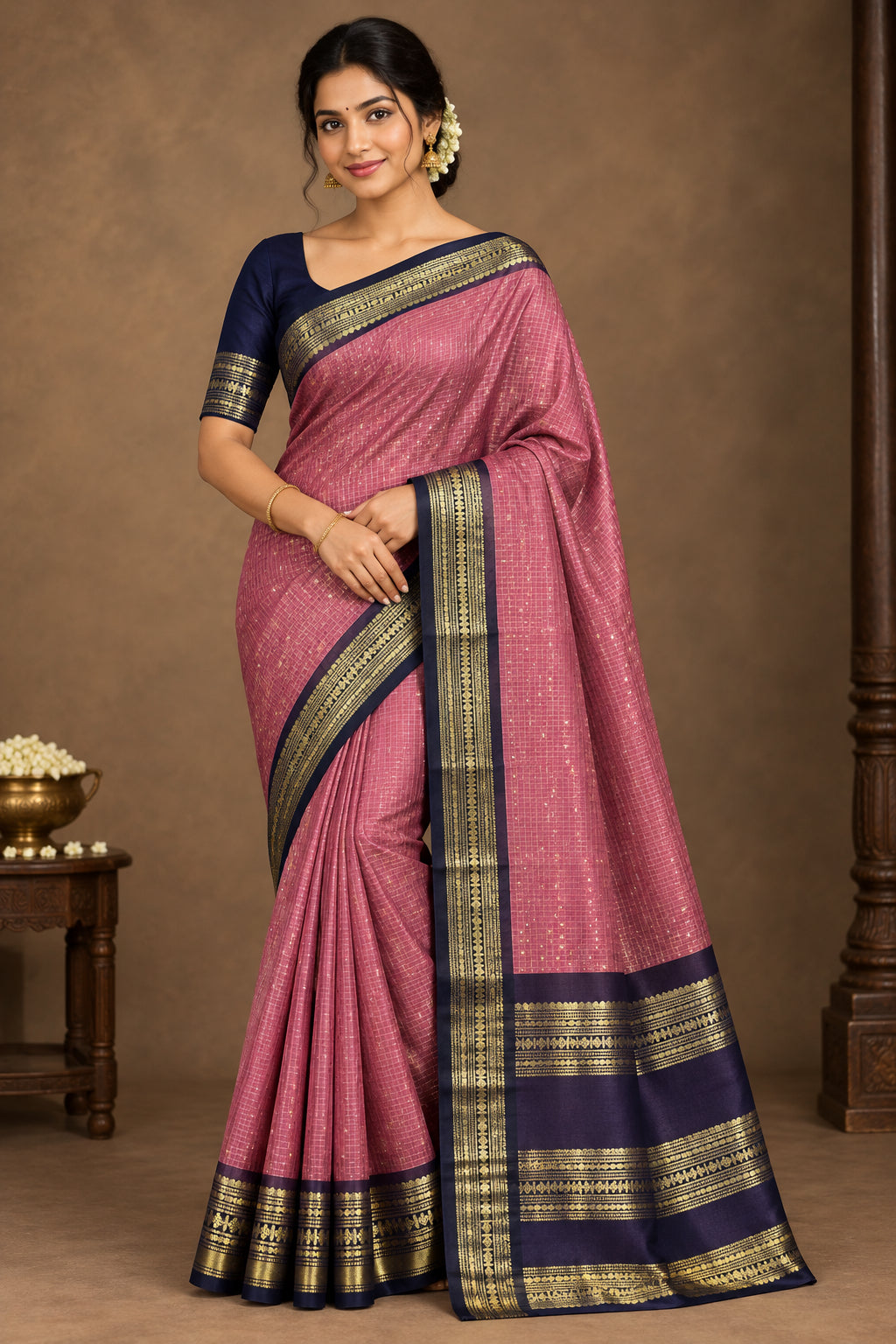 Pure Kanchipuram Silk Saree