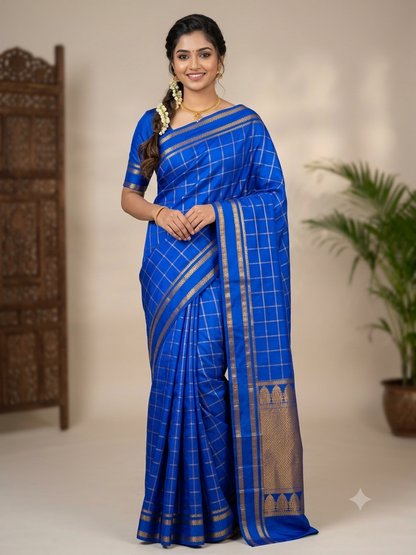 Pure Mysore Silk Saree.