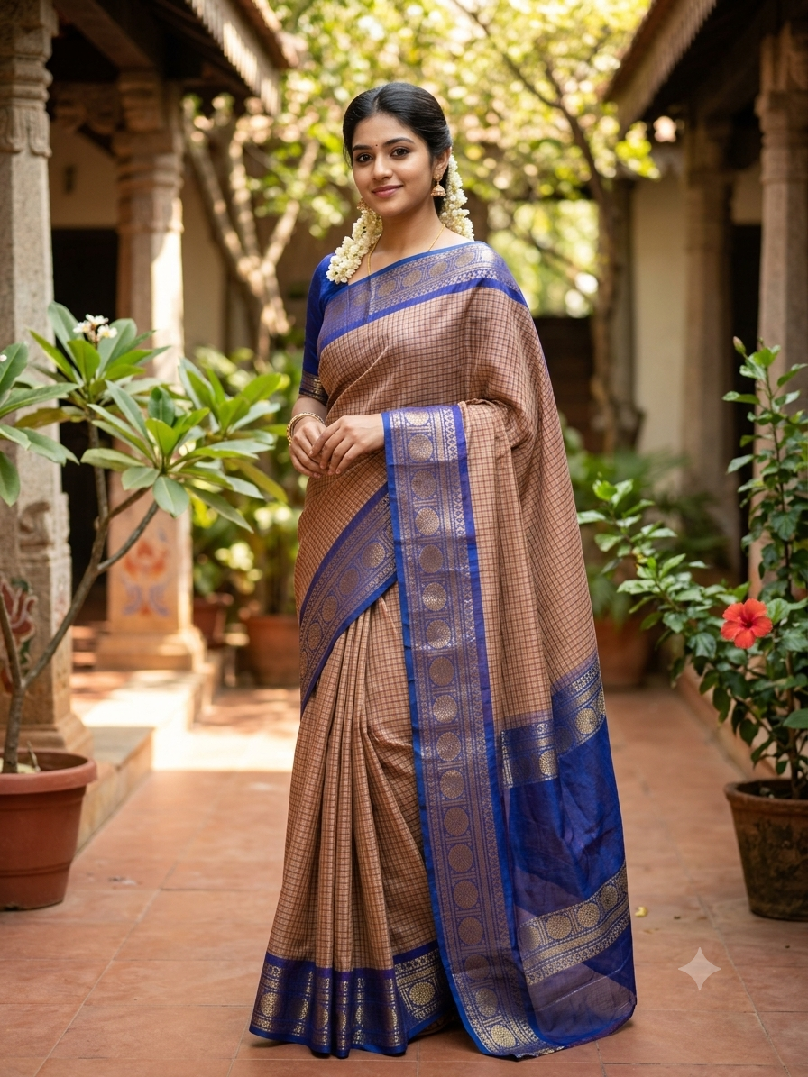 Pure Cotton Silk Saree