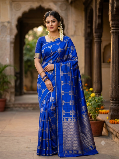 Pure Mysore Silk Saree.