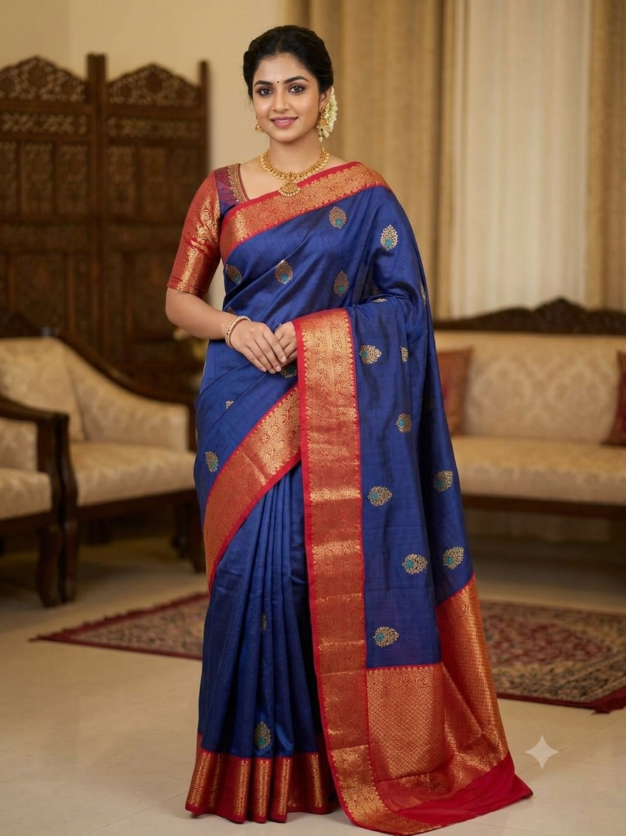 Pure Kanchipuram Silk Saree