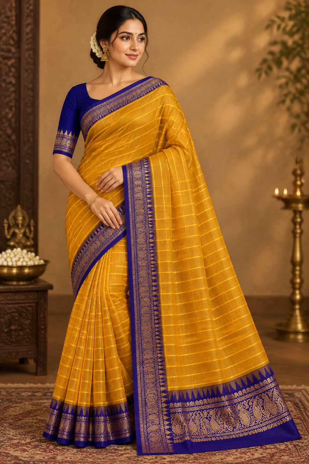 Pure Cotton Silk Saree