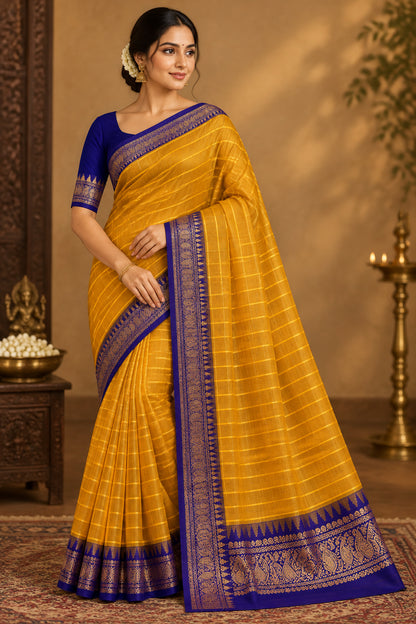 Pure Cotton Silk Saree