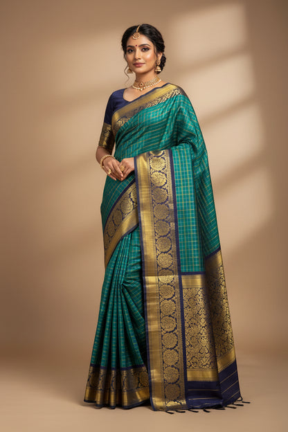 Pure Kanchipuram Silk Saree
