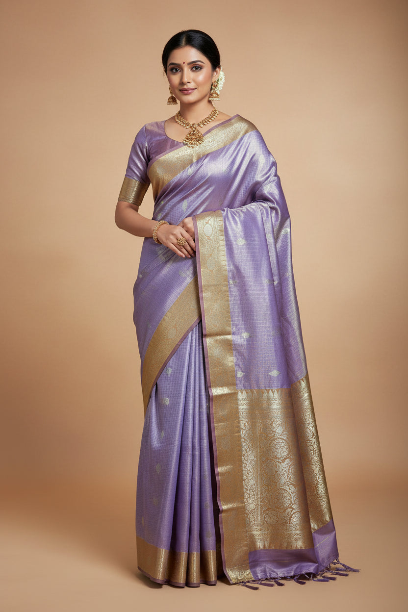 Kanchi Mix Silk Saree