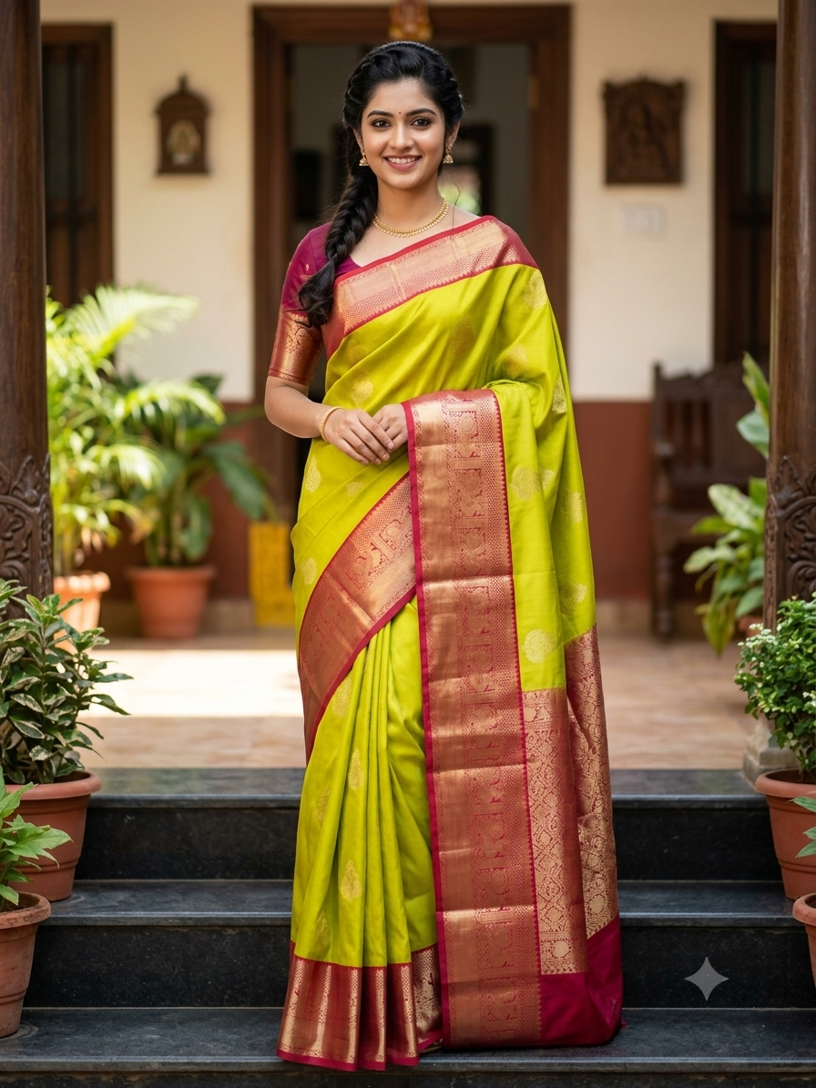 Pure Kanchipuram Silk Saree