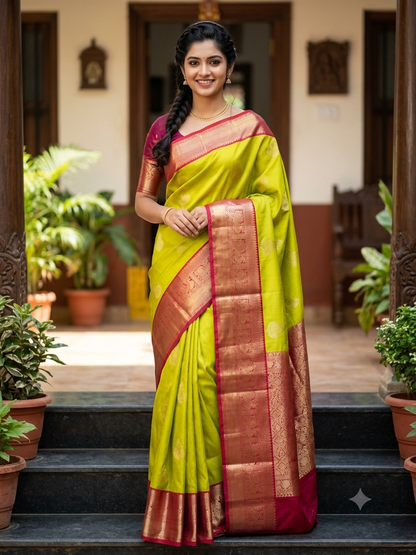 Pure Kanchipuram Silk Saree