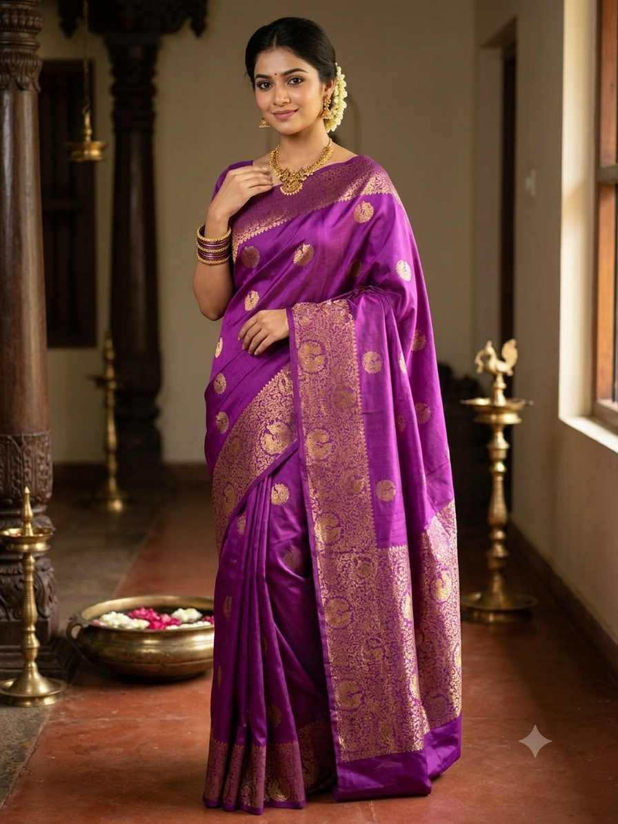 Pure Kanchipuram Silk Saree