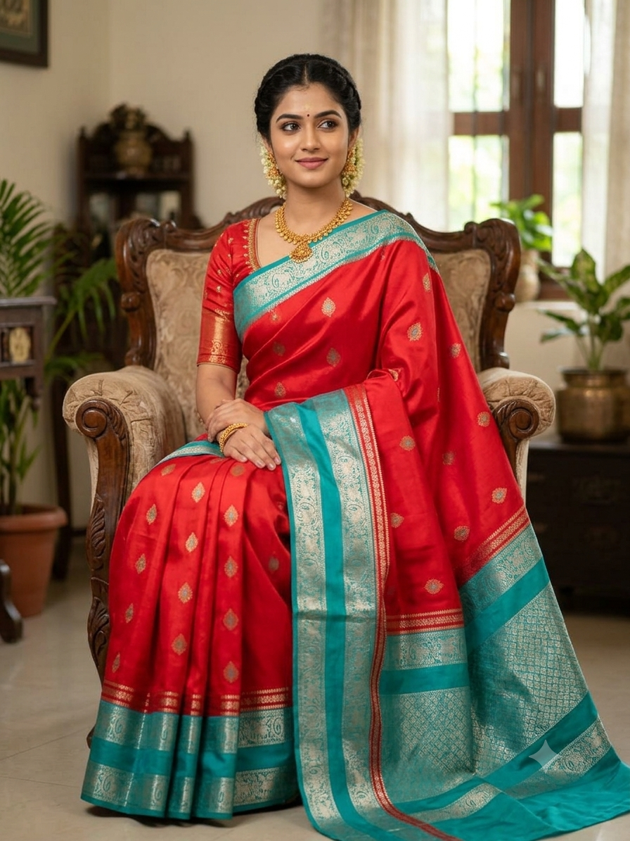 Pure Kanchipuram Silk Saree