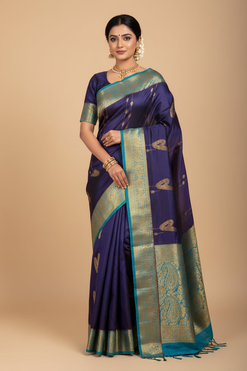 Pure Mysore Silk Saree.