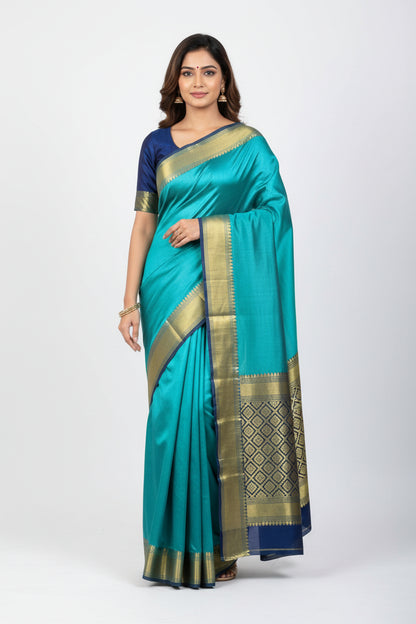 Pure Mysore Silk Saree.