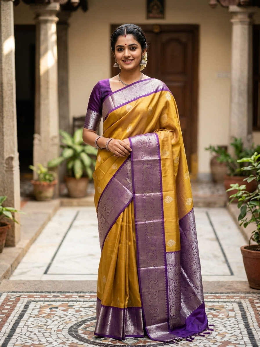Pure Kanchipuram Silk Saree