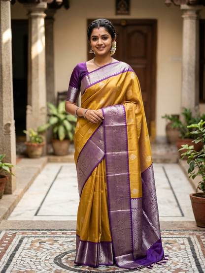 Pure Kanchipuram Silk Saree