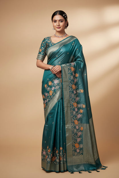 Tussar Silk Saree.
