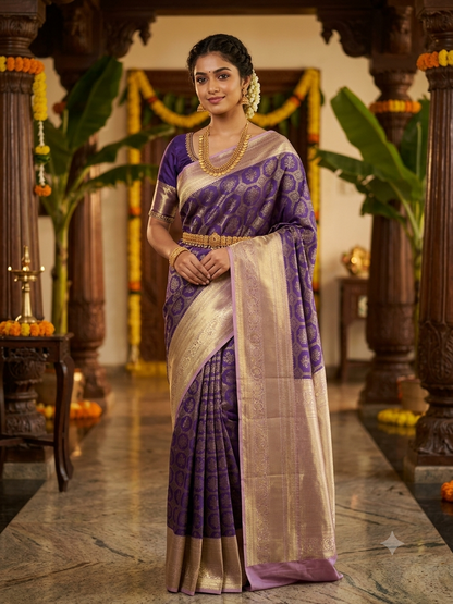 Pure Kanchipuram Silk Saree