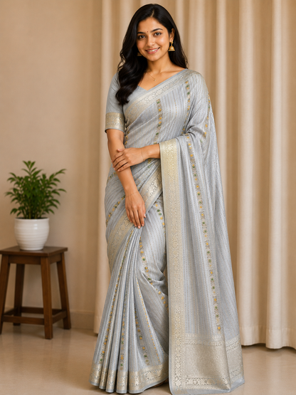 Jorjet Crape Sarees