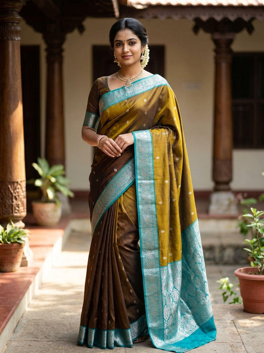 Pure Kanchipuram Silk Saree