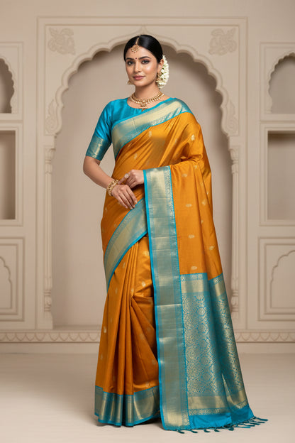 Pure Kanchipuram Silk Saree