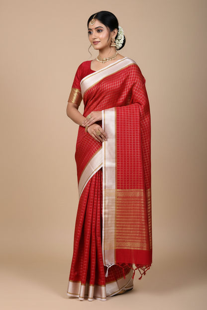 Pure Mysore Silk Saree.