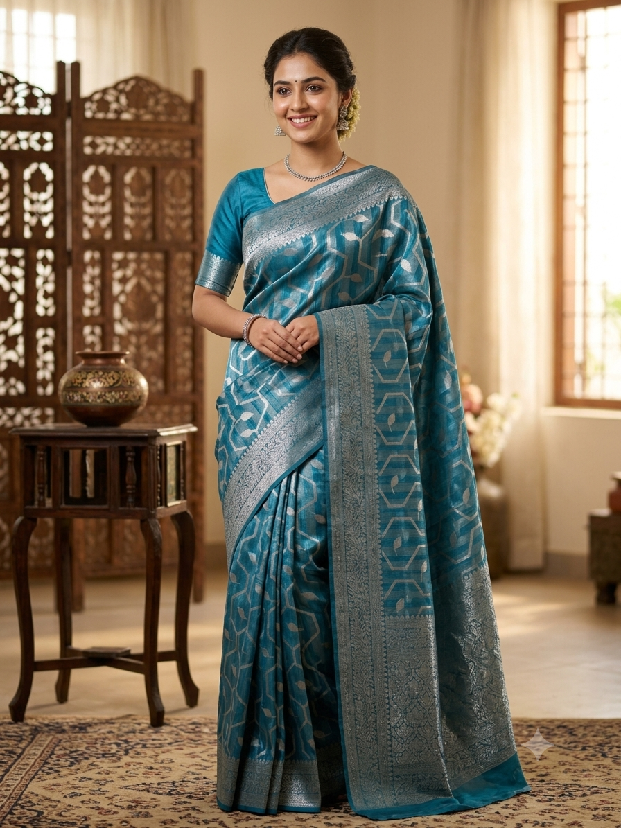 Pure Cotton Silk Saree