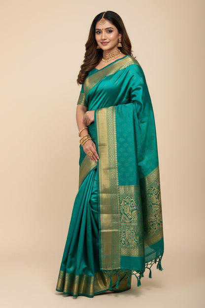 Raw Silk Saree.
