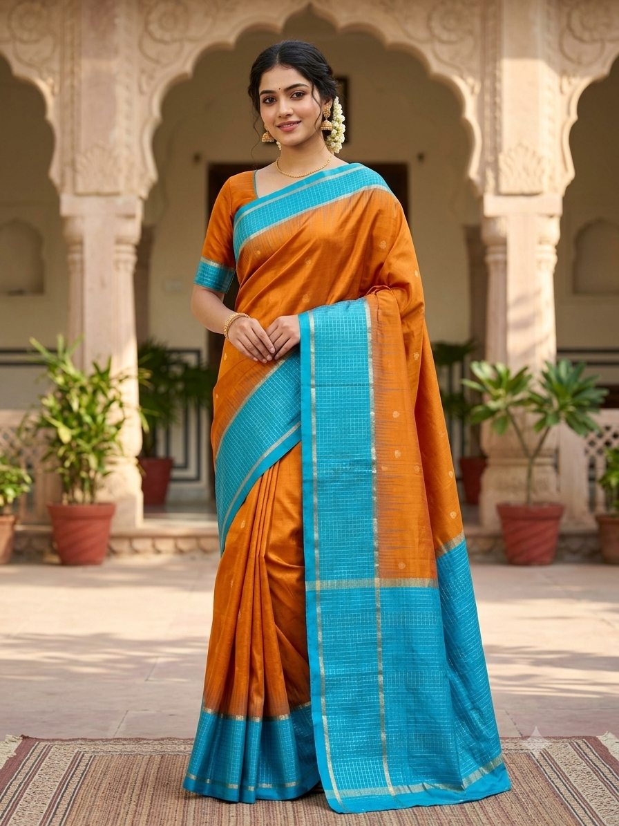 Pure Kanchipuram Silk Saree
