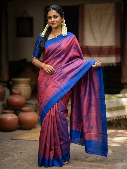 Pure Cotton Silk Saree