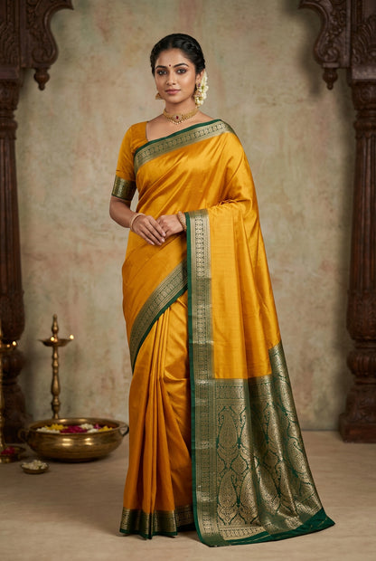 Pure Mysore Silk Saree.