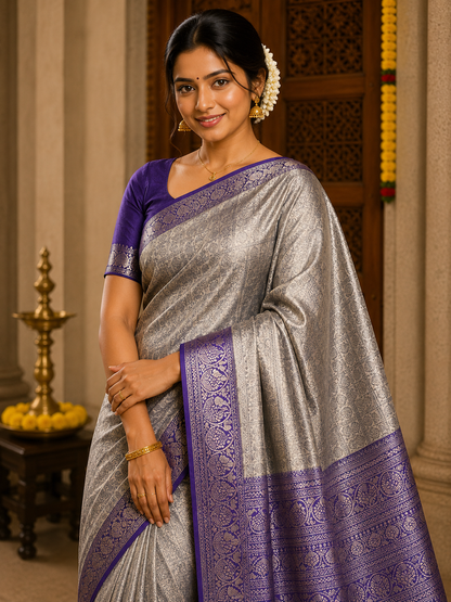 Pure Kanchipuram Silk Saree